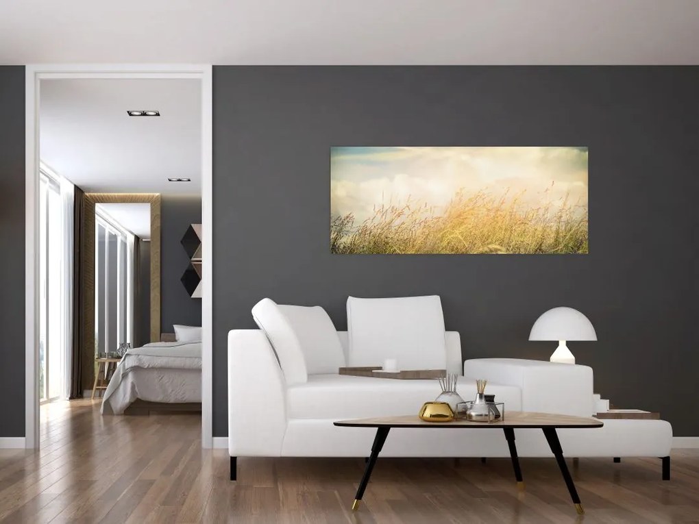 Kép - Mező ősszel (120x50 cm)