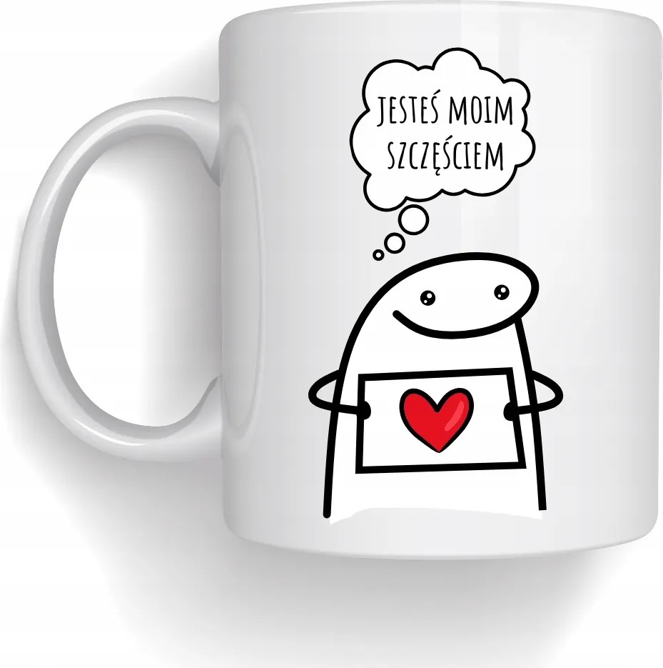 Bögre Te vagy az én boldogságom Ajándék Neki vagy Neki Bögre