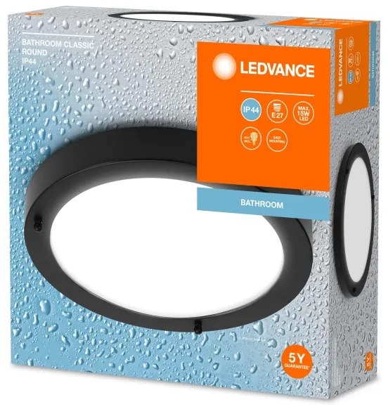 Ledvance - Fürdőszobai mennyezeti lámpa BATHROOM CLASSIC 1xE27/15W/230V IP44
