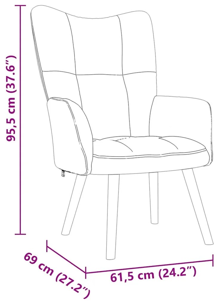 bordó szövet pihenőfotel
