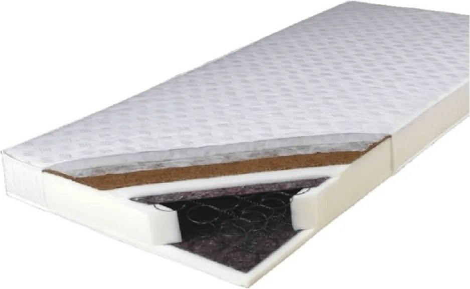 Rugós matrac, 80x195, KOKOS MEDIUM