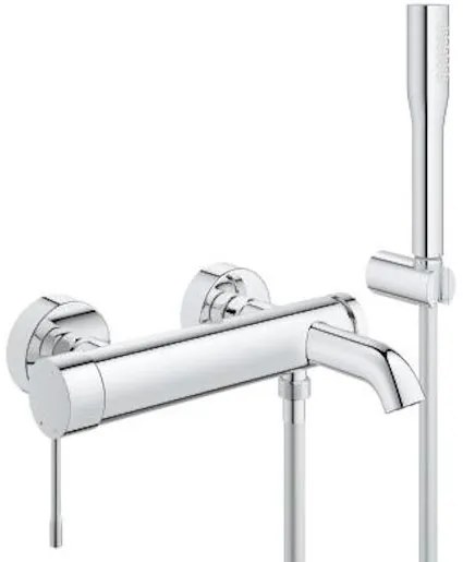 Kád csaptelep GROHE Essence New zuhanyszettel együtt 150 mm króm 33628001