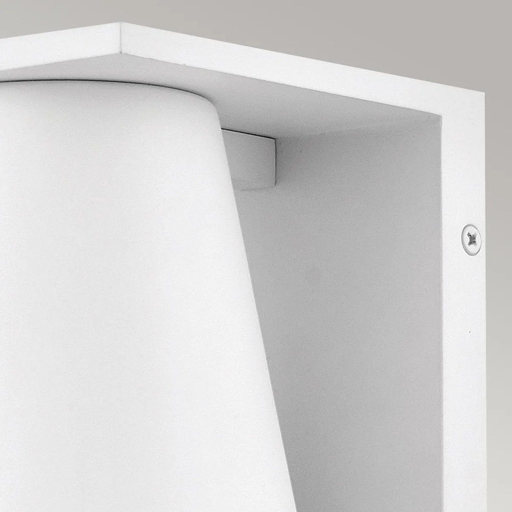 Hinkley lighting modern kültéri fali lámpa hans fehér elshk-hans-s-wht IP44