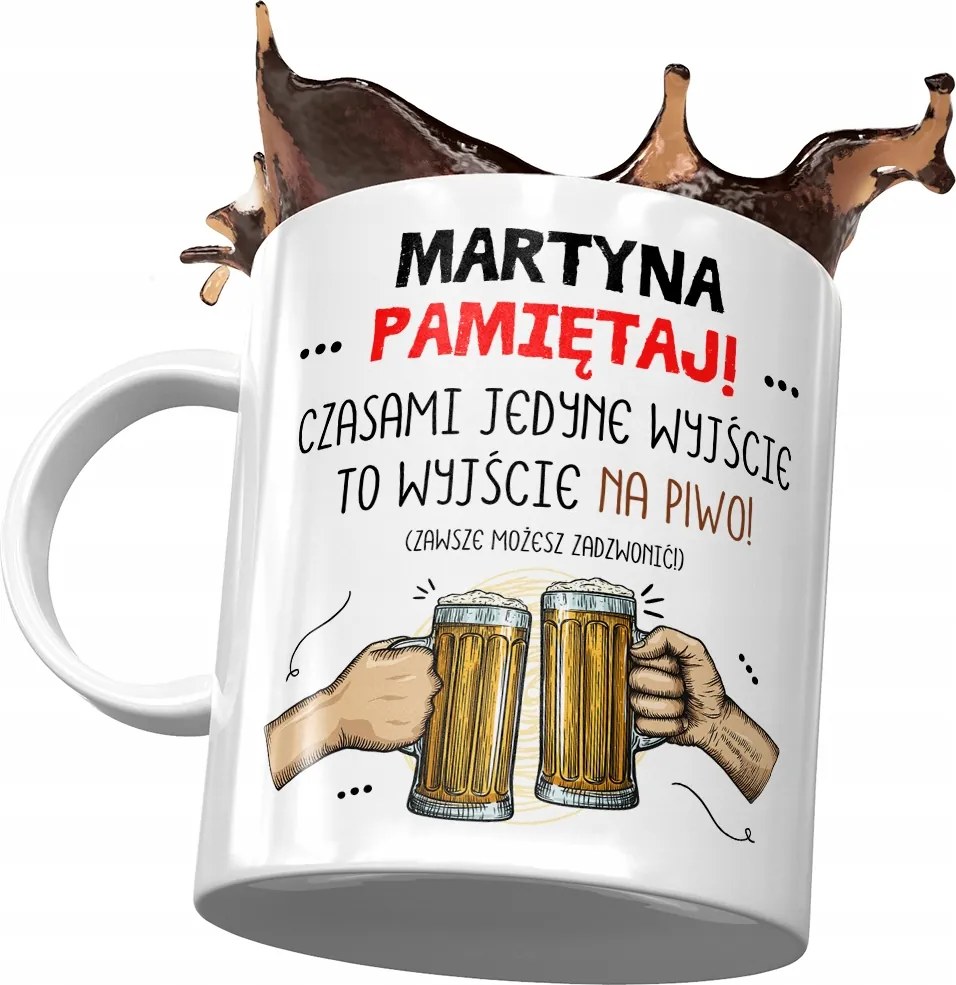 Bögre Márta Feleség Barátnő Ajándék Nyomtatott Fotóval