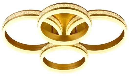 LED dimmelhető felületre szerelhető csillár LED/150W/230V 3000-6500K + távirányító