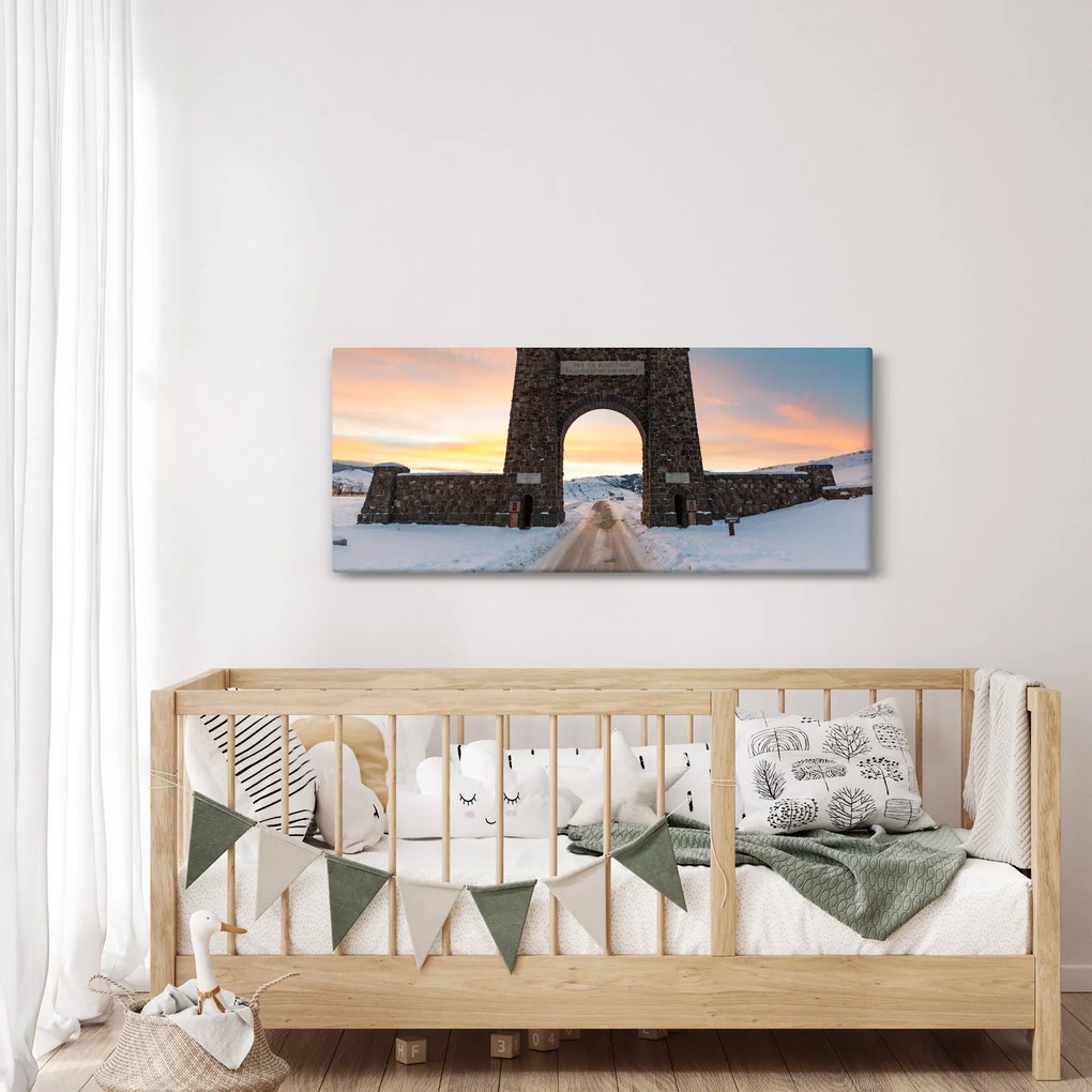 A kapu képe, Yellowstone (120x50 cm)