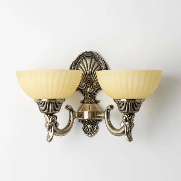 Brilagi - Fali lámpa CLASSIC 2xE27/60W/230V réz