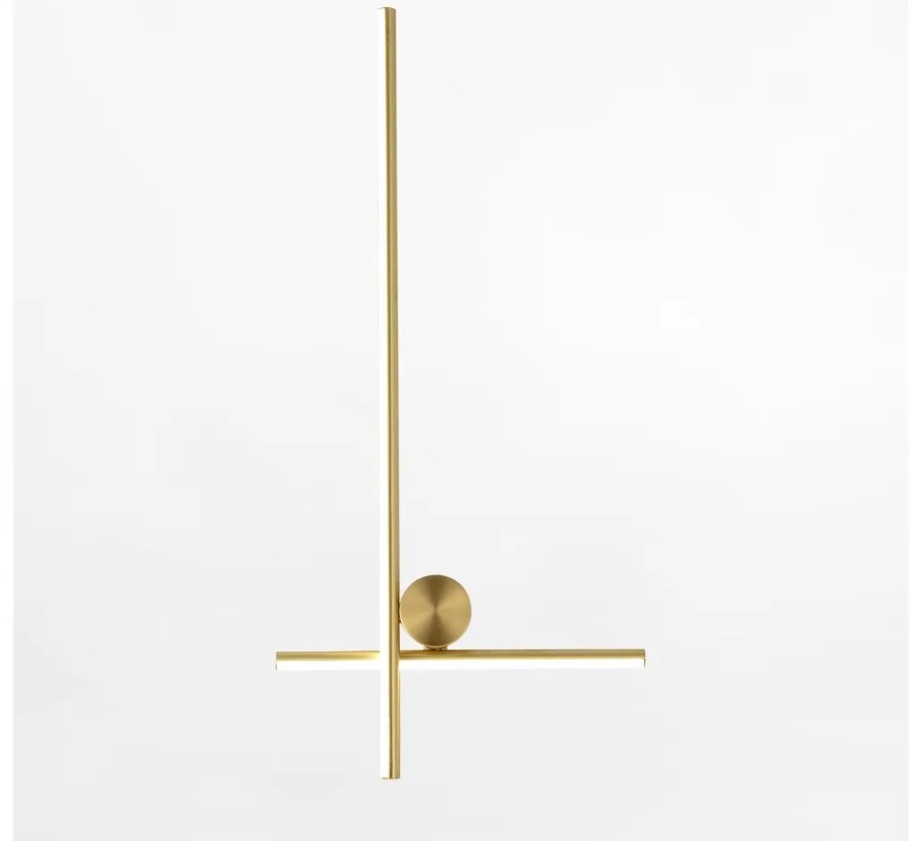 Zuma Line W4101-GD - LED fali lámpa MILL LED/14W/230V arany