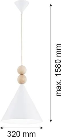 Argon KEGEL 8632 Függőlámpa 1x15W(Max)/E27 IP20