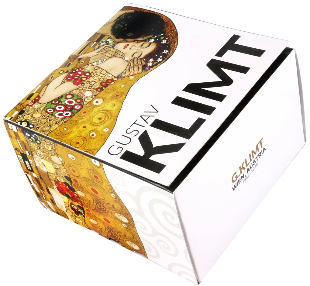 Klimt porcelán bögre díszdobozban 350 ml Életfa