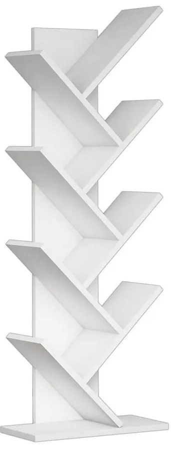 BOOKIE fehér könyvszekrény