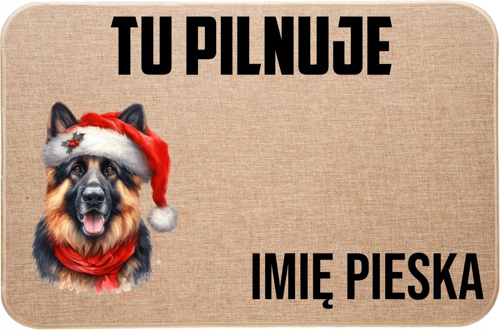 Karácsonyi Ágynemű Lábtörlő Itt Őrök Név Juhány