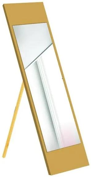 Concept álló tükör mustársárga kerettel, 35 x 140 cm - Oyo Concept