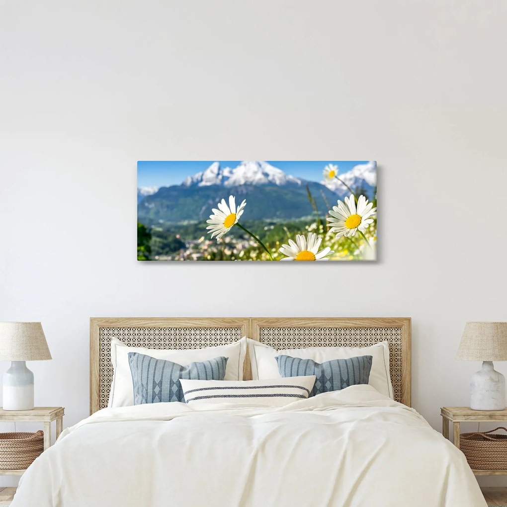 Kép - tavasz az Alpokban (120x50 cm)
