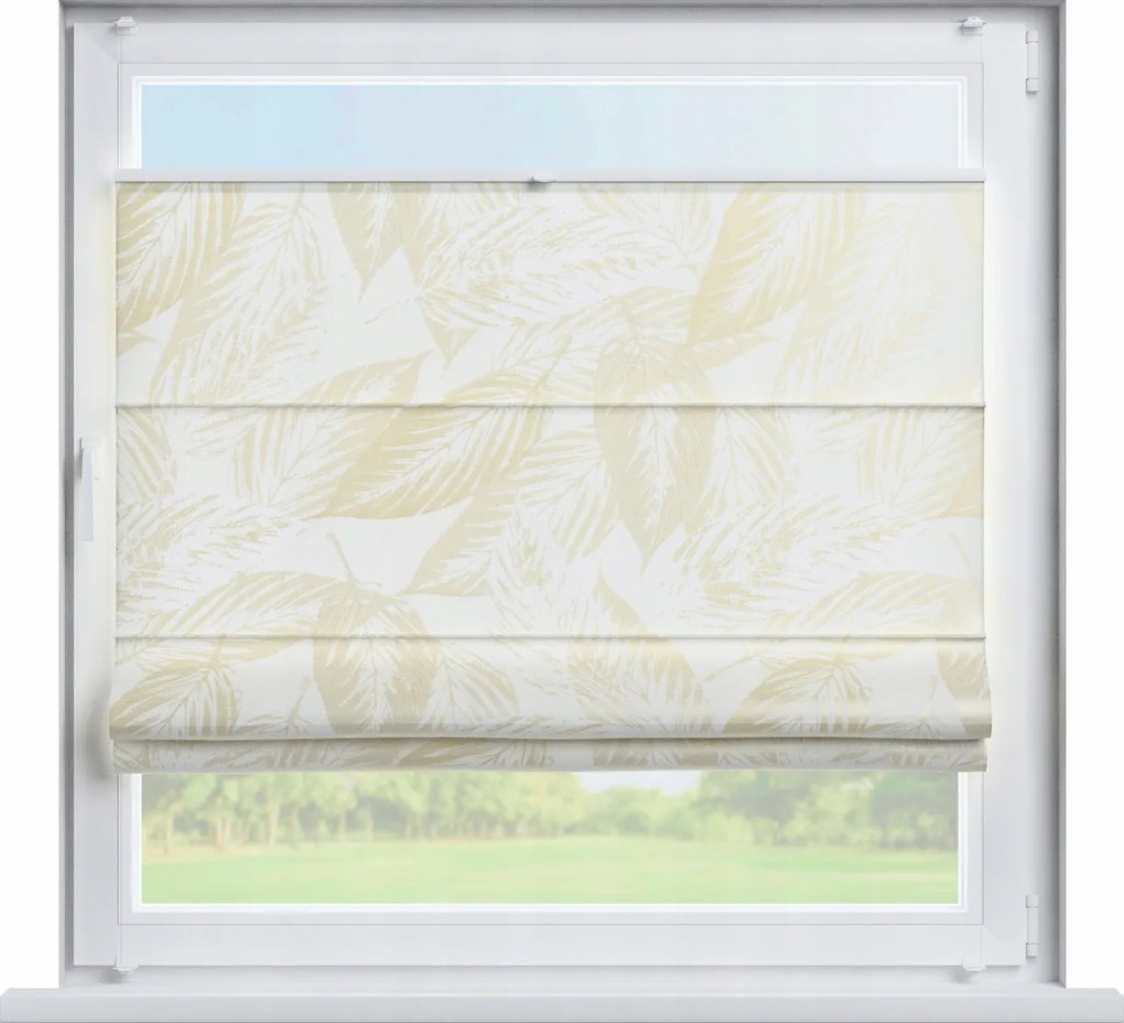 Kész pliszírozott roló római Szicília 140x180cm fehér