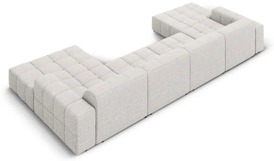 Világosszürke sarokkanapé (U alakú) Chicago – Cosmopolitan Design