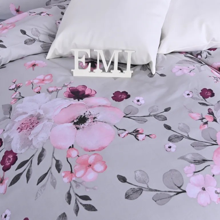 EMI Nelly szürke flanel ágyneműhuzat