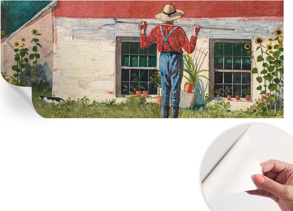 Öntapadós fotótapéta Nappaliba és Hálószobába Vidéki jelenet 250x104