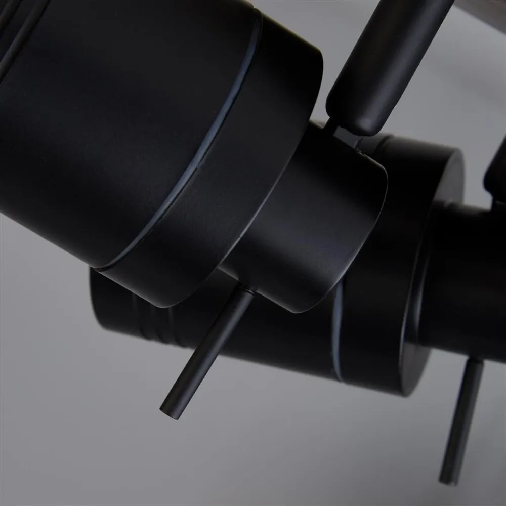 Fürdőszoba Mennyezeti Lámpa Fekete SAMSON SEARCHLIGHT 6603BK