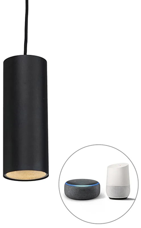 Okos lógólámpa fekete, WiFi-vel, GU10 - Tubo