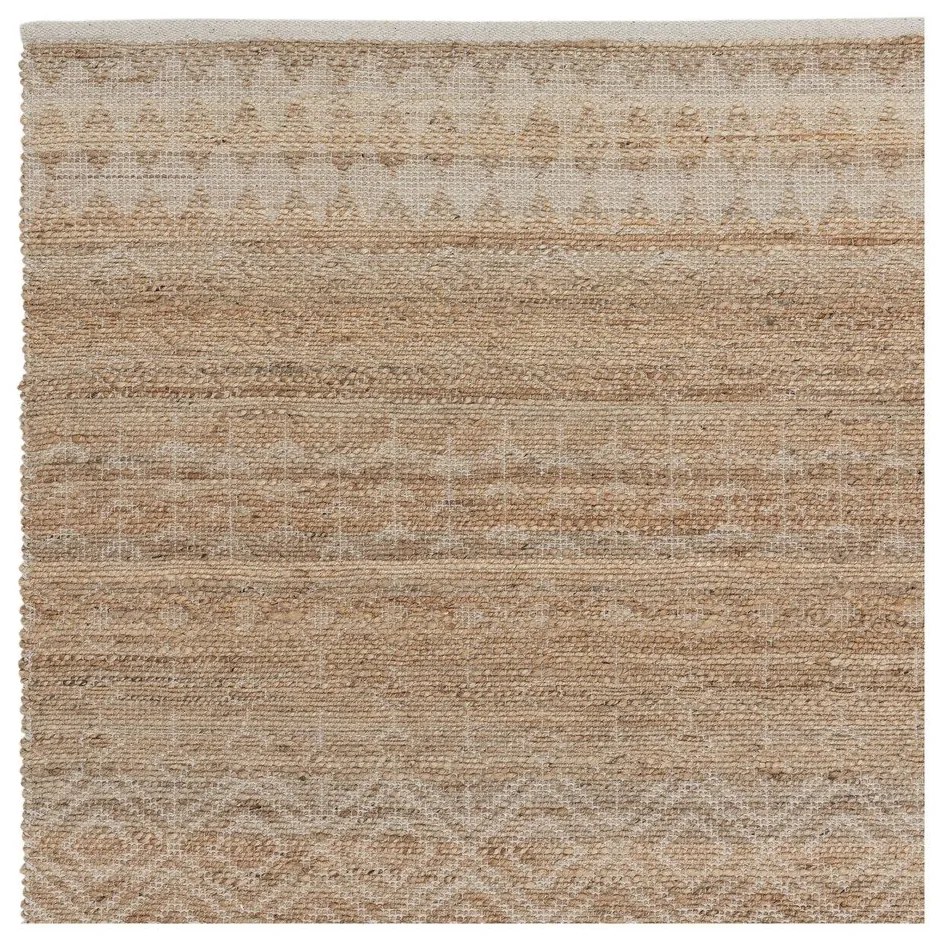 Natúr színű kézi szövésű jutakeverék szőnyeg 200x290 cm Asher Natural – Asiatic Carpets