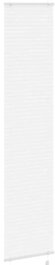 pliszírozott redőny Fehér 40x200 cm szövetszélesség 39,4 cm