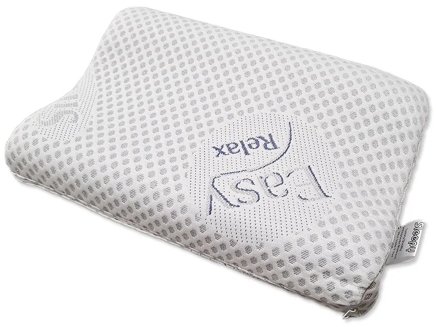 Memory anatómiai hullám párna Silver Protect 48x33 cm