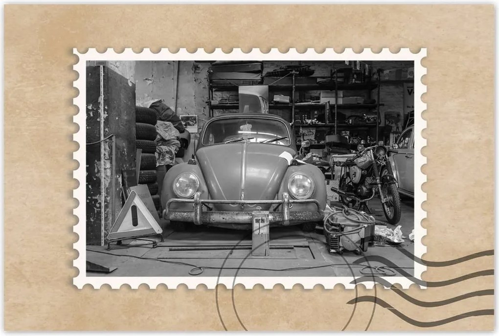 Poszterek 90x60 Garázs javítás Bogár