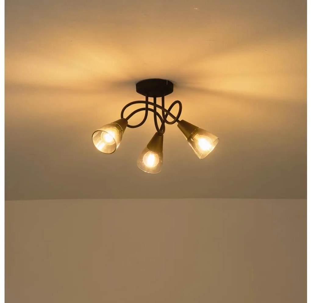 Felületre szerelhető csillár  CLASSY 3xE14/7W/230V