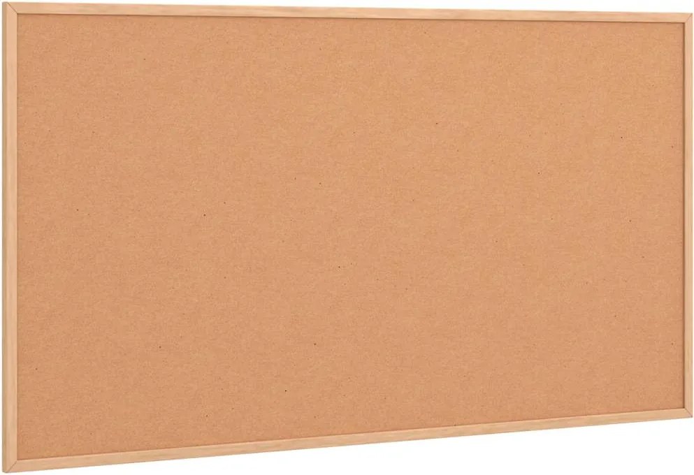 vidaXL parafa tábla tömör fenyőfa kerettel 100 x 55 cm
