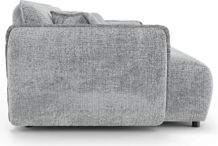 Világosszürke zsenília kanapé 250 cm Nelia Big – Ropez