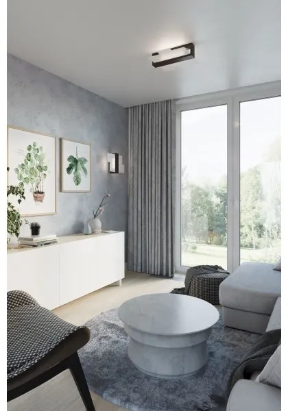 Brilagi - HERA LED mennyezeti lámpa 2xE27/7,5W/230V wenge