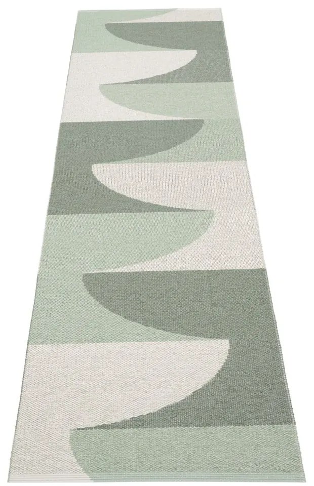Zöld kültéri-beltéri futószőnyeg 70x270 cm Hill Army Misty Mint – Pappelina