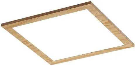 RÁBALUX 6907 ALMOND Négyzetes Mennyezeti Lámpa Bükk IP20