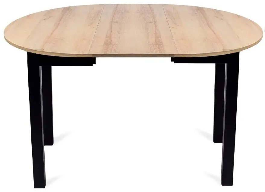 Étkezőgarnitúra 4 db. Szürke Bársony Ibis székkel. Bővíthető asztal HARRY 102-142 cm