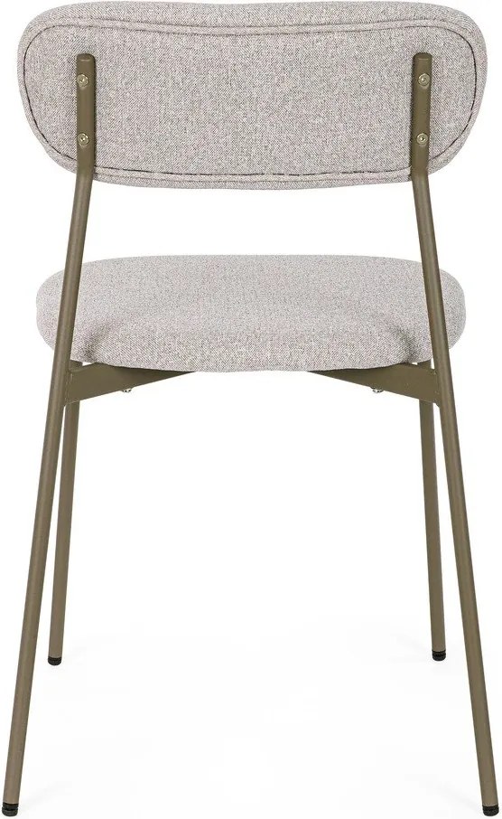 Világosbarna kárpitozott étkezőszék Inka – Yes Everyday