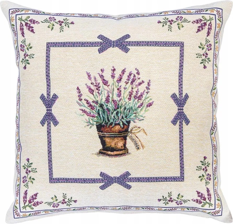Párnahuzat 45x45 Lilac lila levendula dekoráció