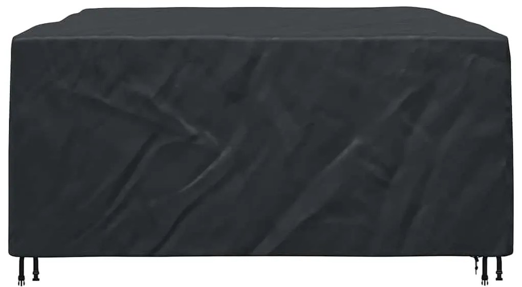 Kültéri bútorhuzat Fekete 250 x 210 x 70 cm 210D