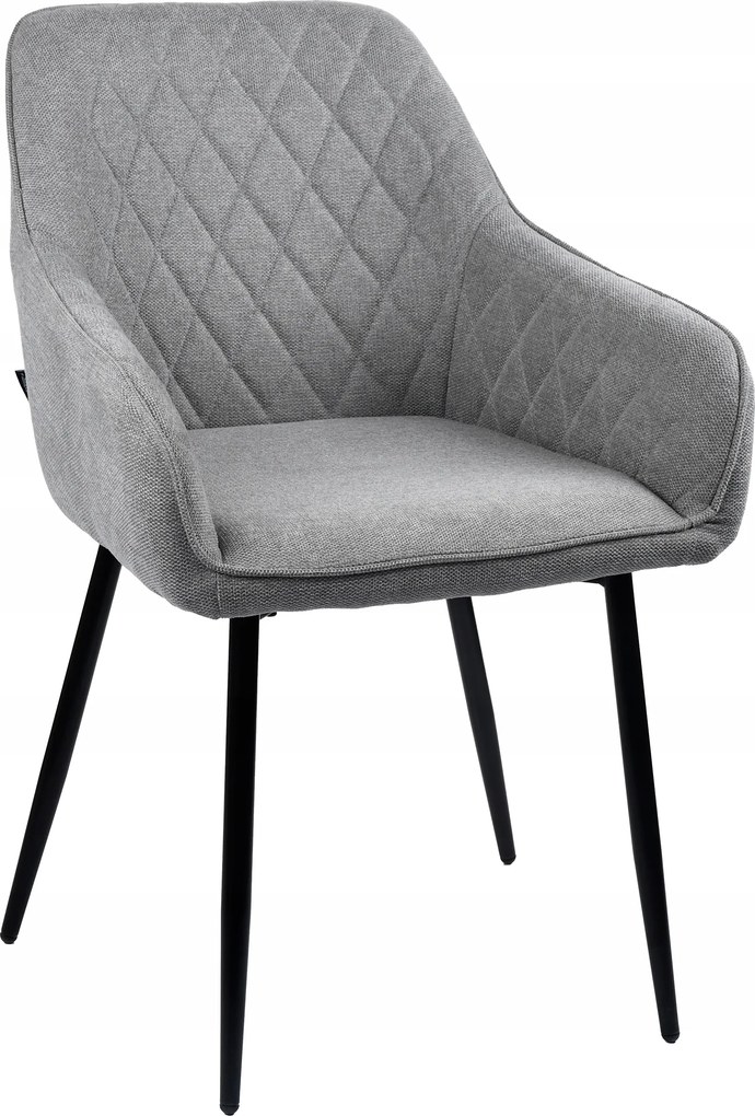 Szürke kárpitozott szék nappaliba, étkezőbe és konyhába modern Rello