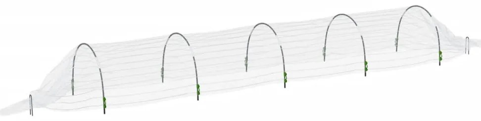 üvegszál és PP háló alagút 1,5 x 5 m