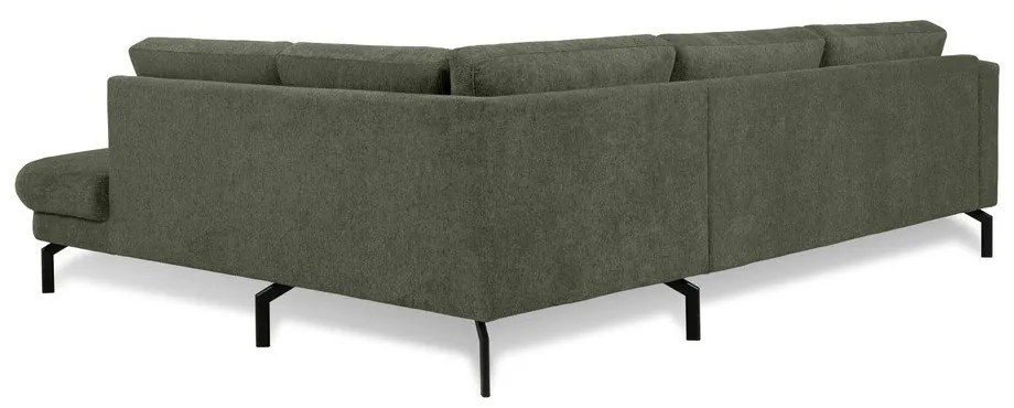 Sötétzöld sarokkanapé (jobb oldali) Gomero – Scandic