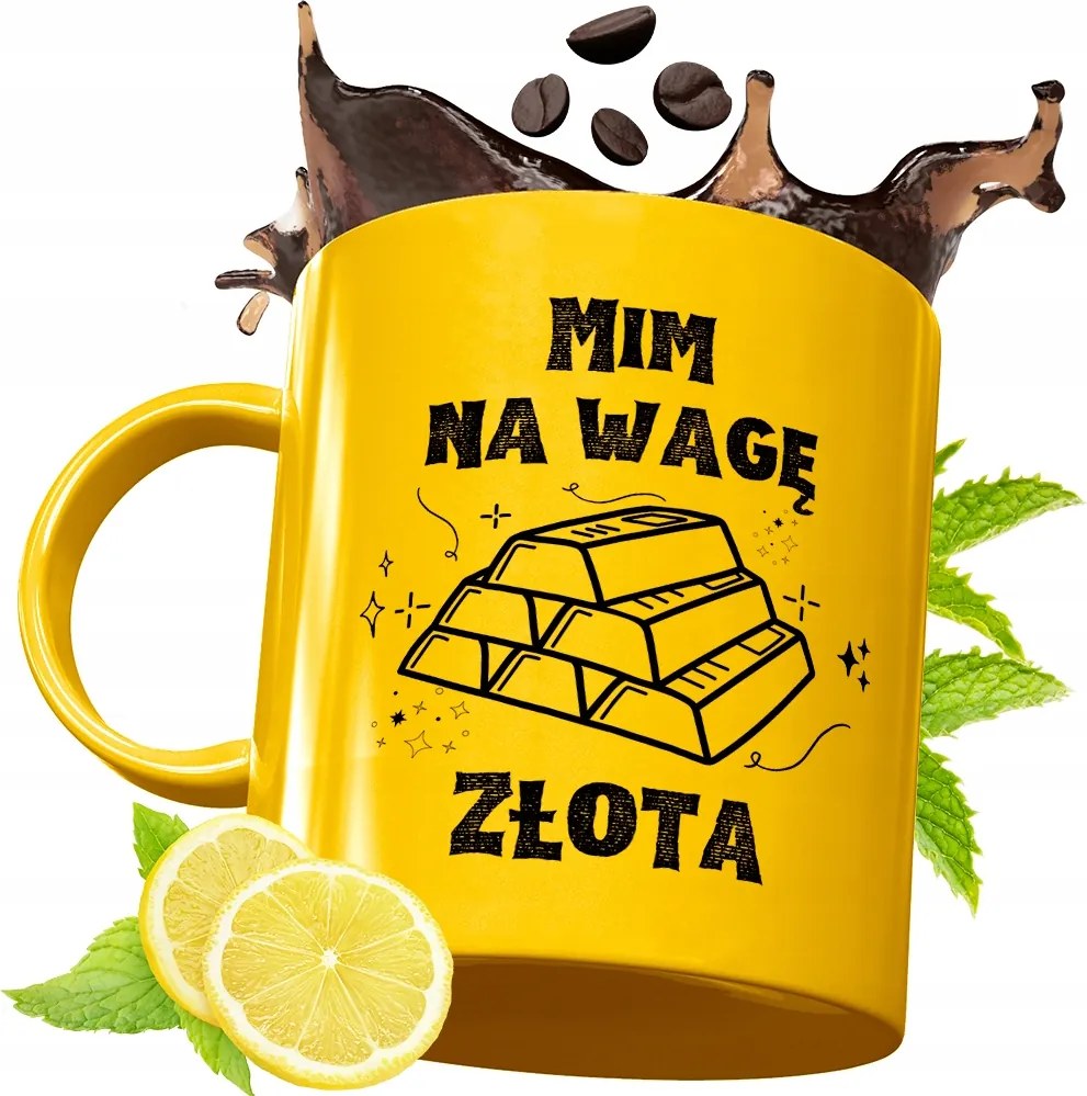 Arany Prémium Bögre Mima Ajándék Nyomtatott Fotóval