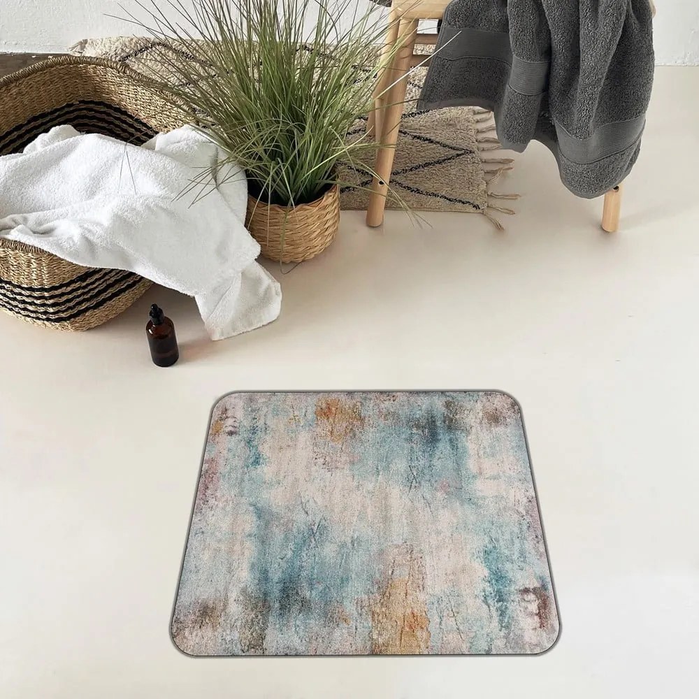 Kék-szürke fürdőszobai kilépő szett 2 db-os 60x100 cm – Mila Home