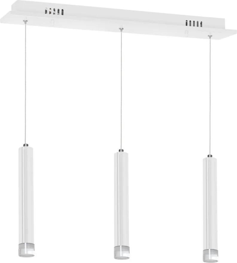 MILAGRO ML189 ALBA Hengeres Függesztett Lámpa Fehér LED IP20