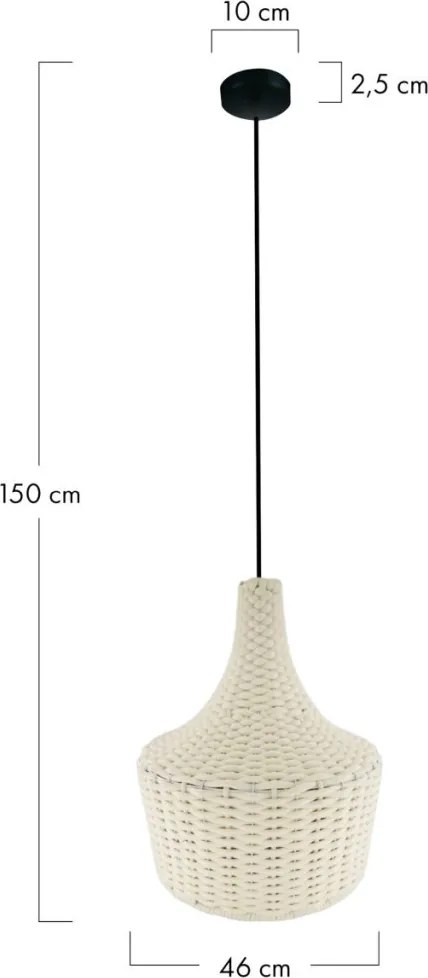 Dijk COTTON 102393 Függőlámpa 1x40W/E27 IP20