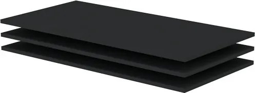 BERNO polcok, 200 cm | Antracit