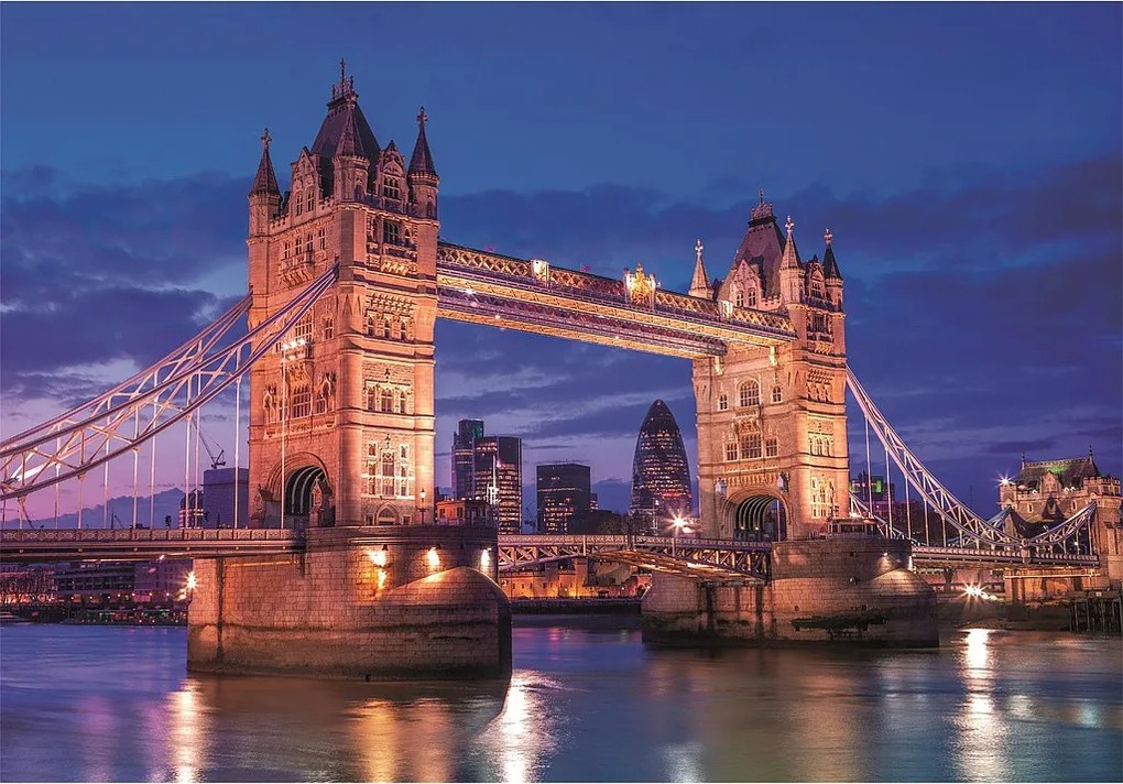 London Tower Bridge 1000 db-os puzzle Clementoni