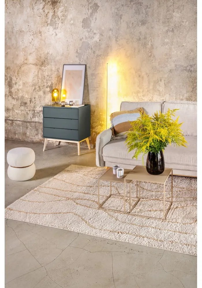 Krémszínű szőnyeg 120x180 cm Routa – Universal