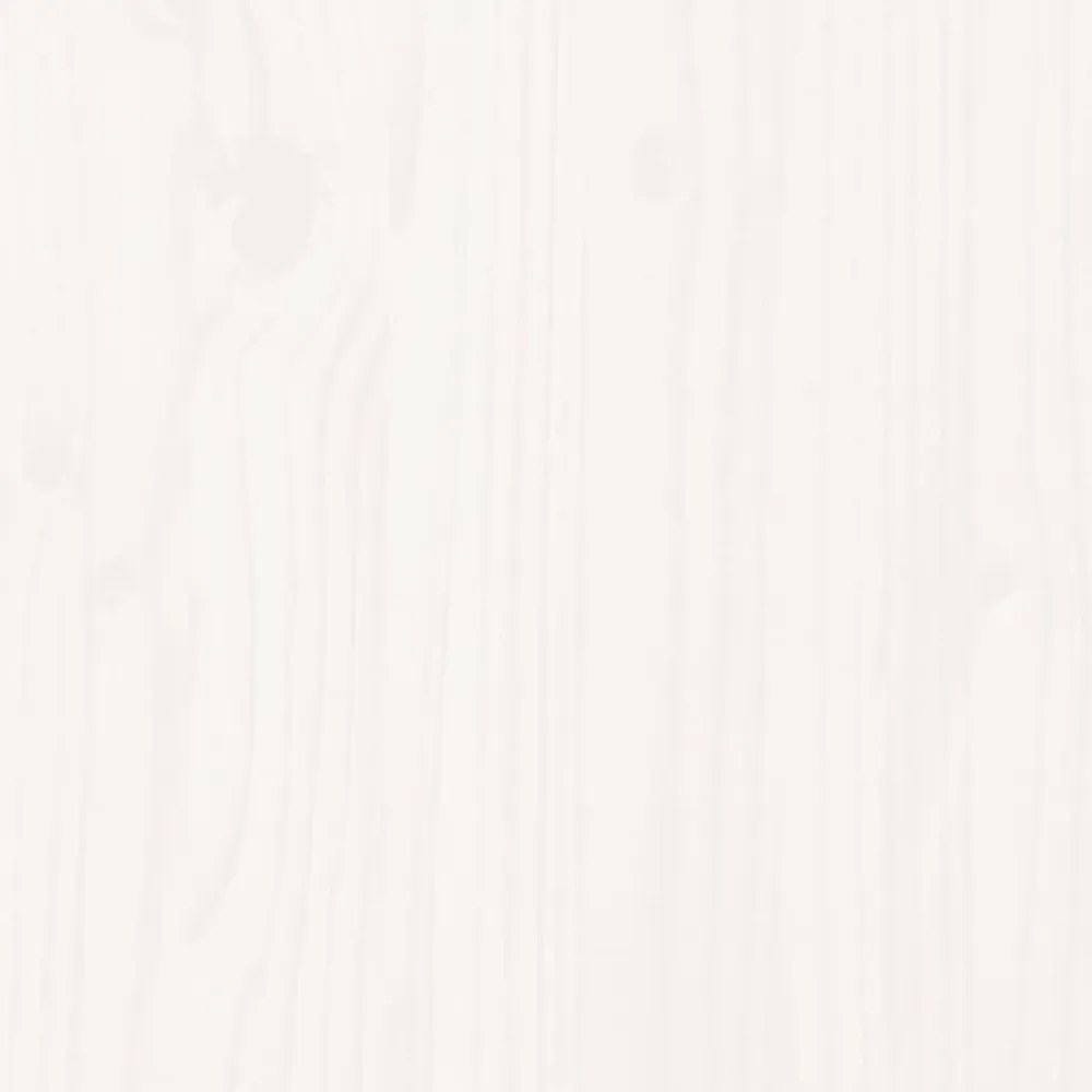 fehér tömör fenyőfa emeletes ágy 80 x 200/140 x 200 cm