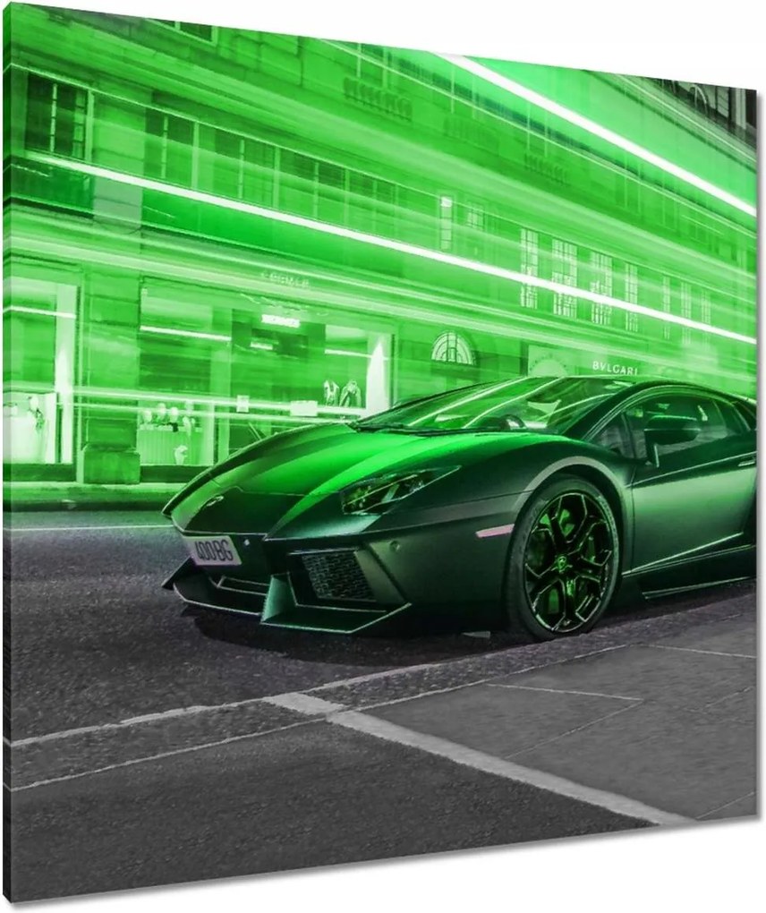 Vászonkép 90x90 Sportautó